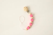 Load image into Gallery viewer, Wooden Pacifier Chain/Clip