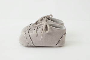 Infant Lace Up Suede Loafers Shoes