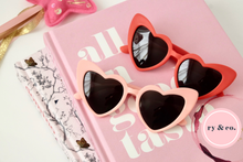 Load image into Gallery viewer, Heart Sunglasses
