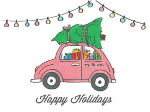Happy Holidays - Card