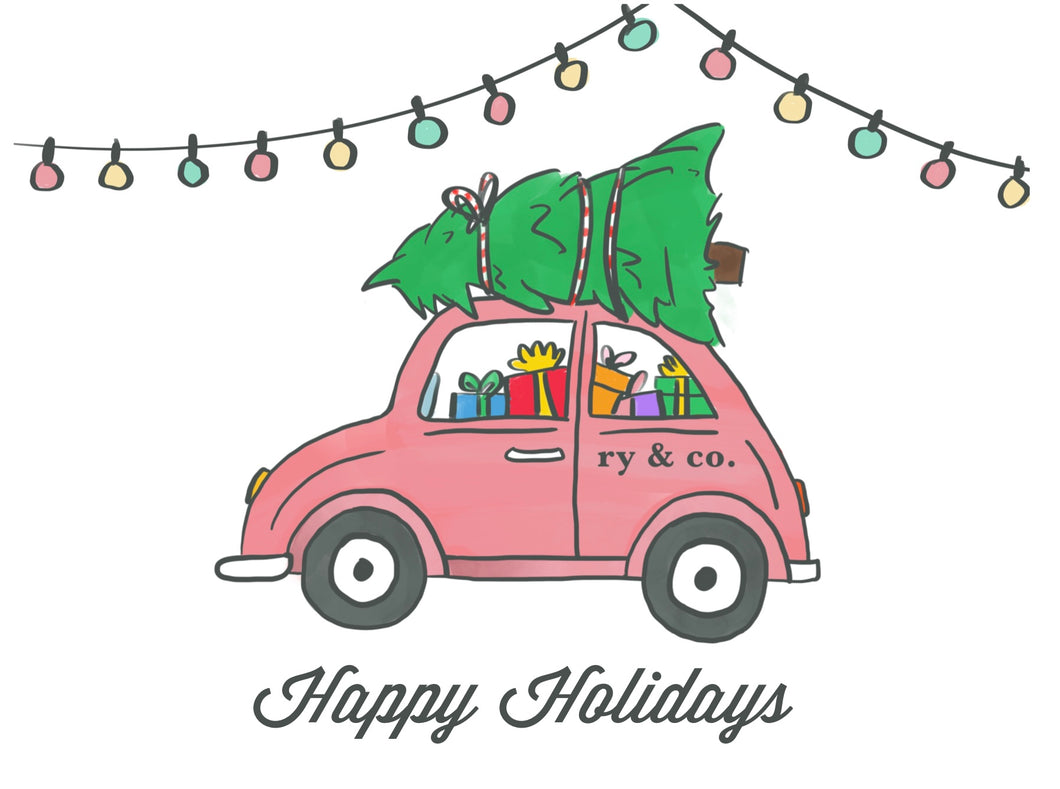 Happy Holidays - Card