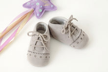 Load image into Gallery viewer, Infant Lace Up Suede Loafers Shoes

